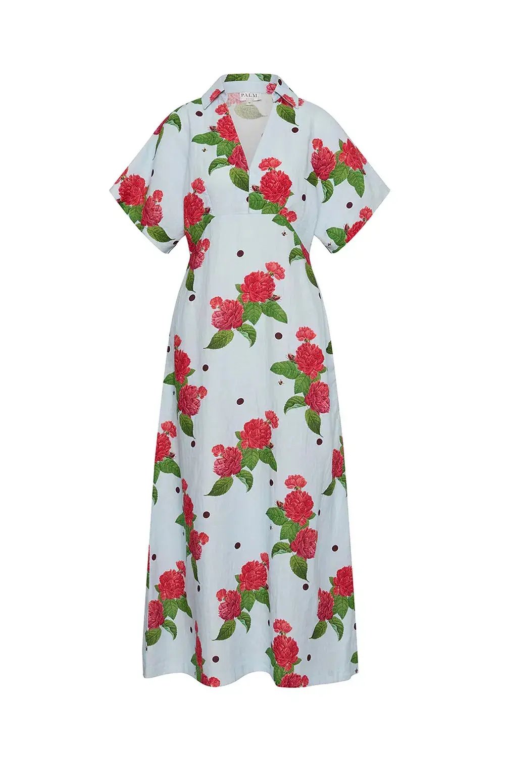Palm Noosa Jasmine Midi Dress Sky Garden Size 14 photo 6
