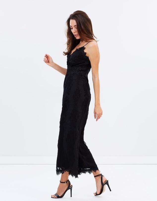 Ministry of Style Valley Jumpsuit Black Size 8 photo 2