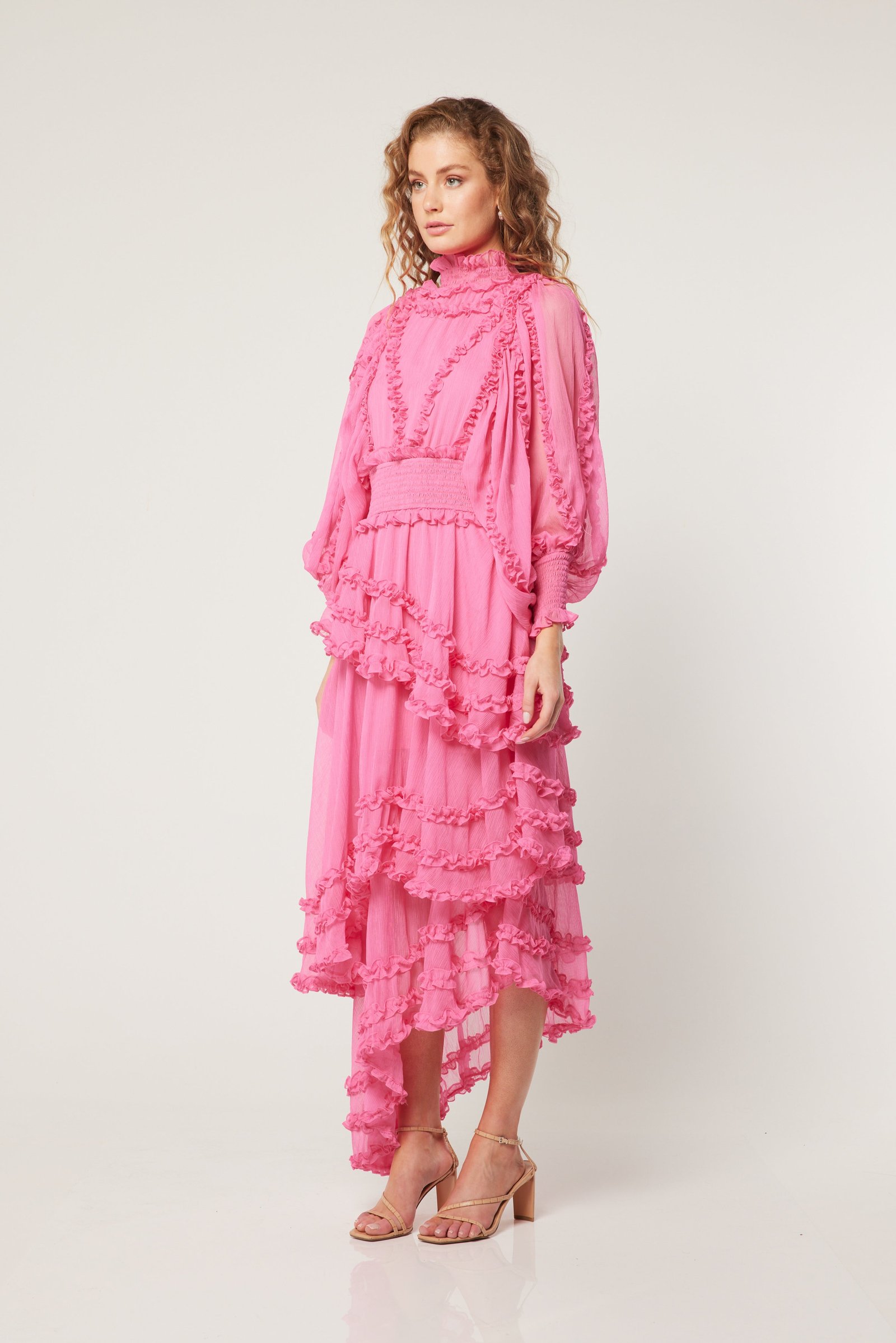 ELLIATT SALMA DRESS - BUBBLEGUM photo 9