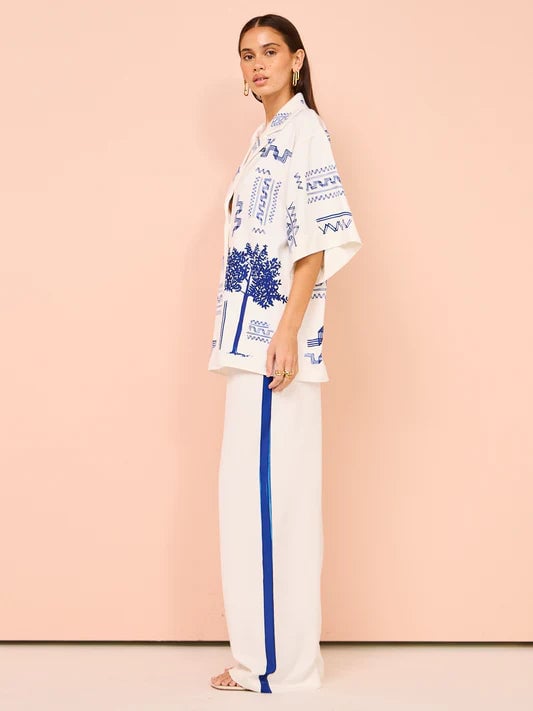 Camilla & Marc Cassia Blue Print Set photo 3