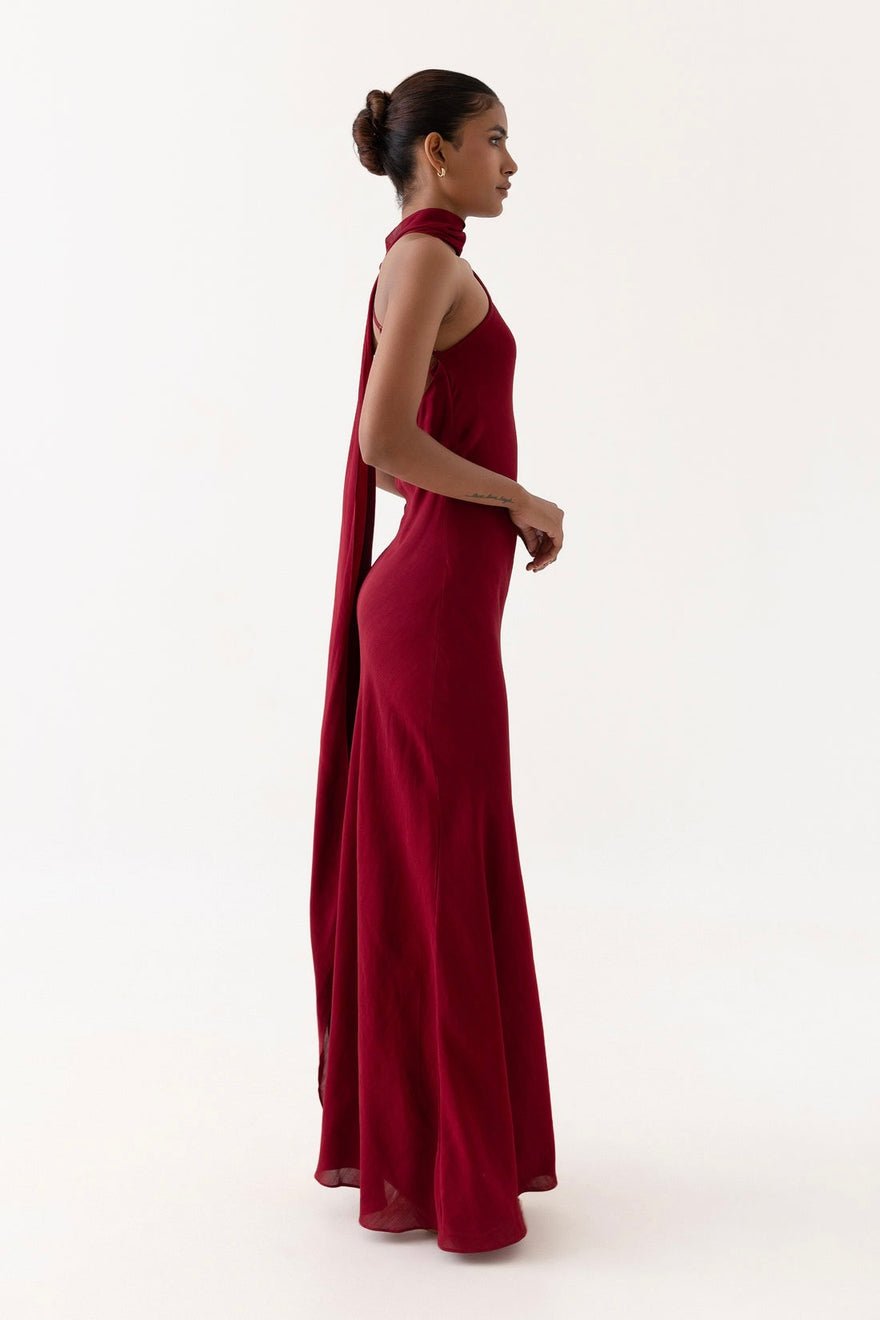 Summer Away Rosario Dress - Sangria photo 4