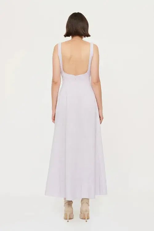 Clea Remy Bustier Midi Dress in Lilac Size XS / Au 6 photo 3