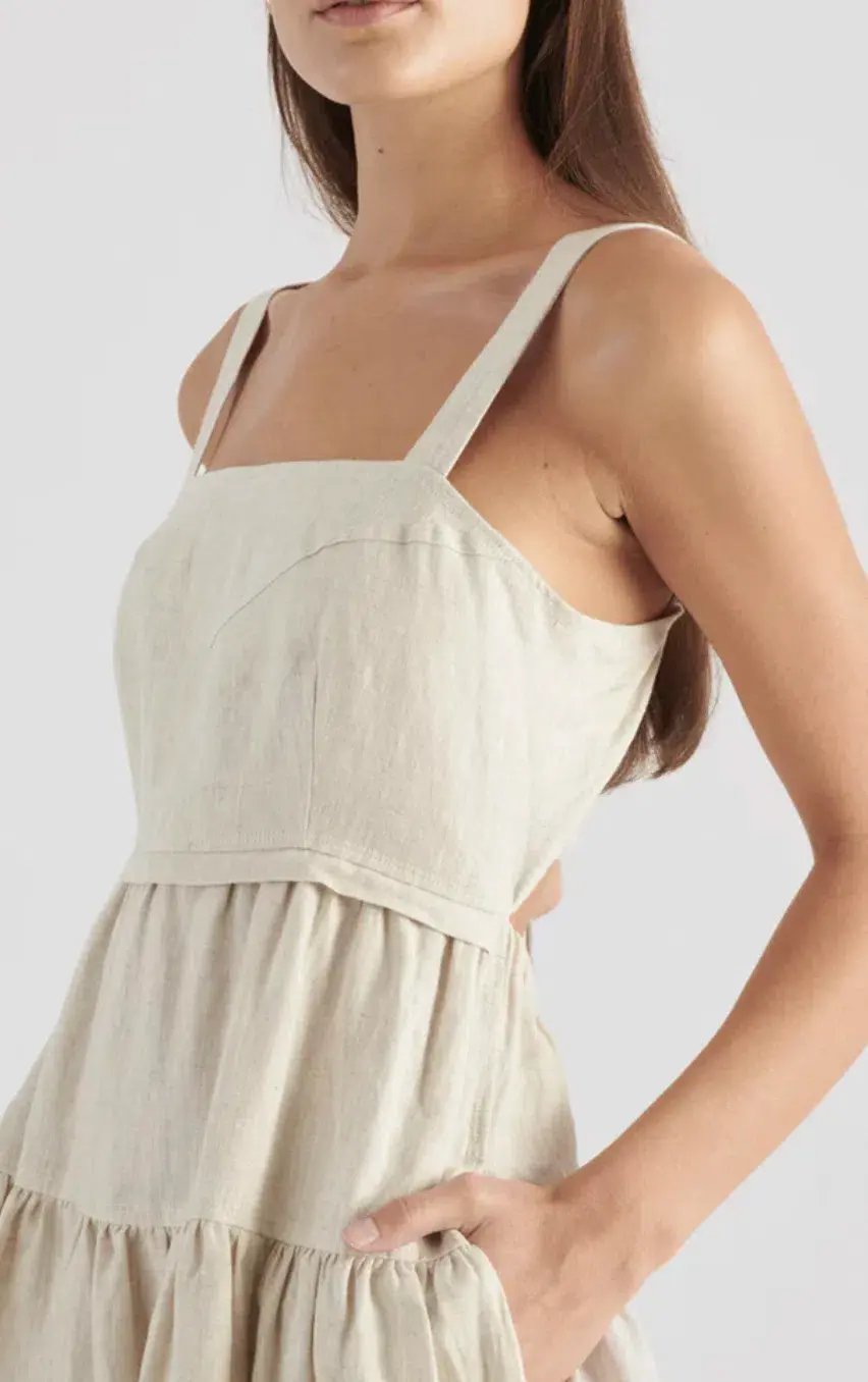 Elka Collective Farnsworth Dress Natural Size 10 / M photo 2