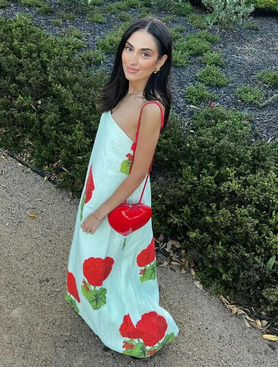 Oroton Posie Geranium Gown Sea Spray Size 6 photo 13