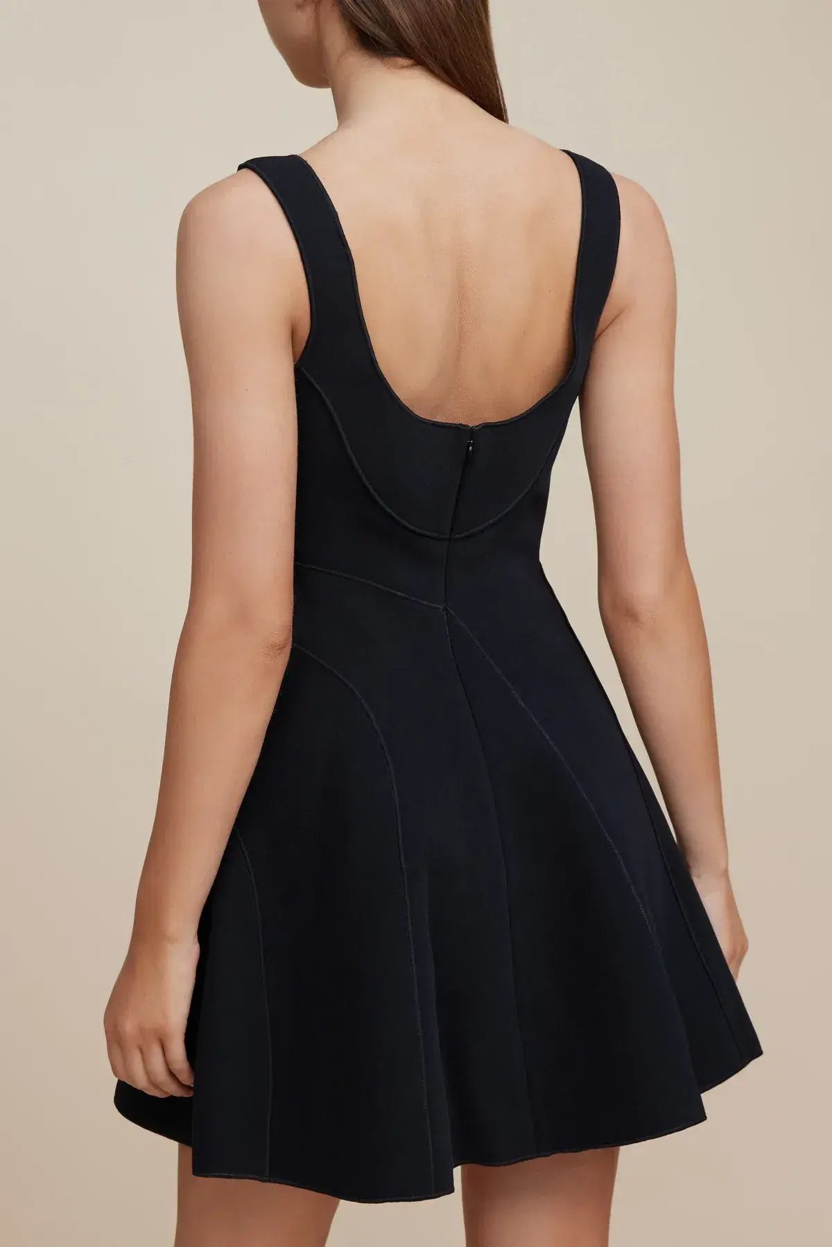 Acler Gower Dress Black Size 8 photo 2
