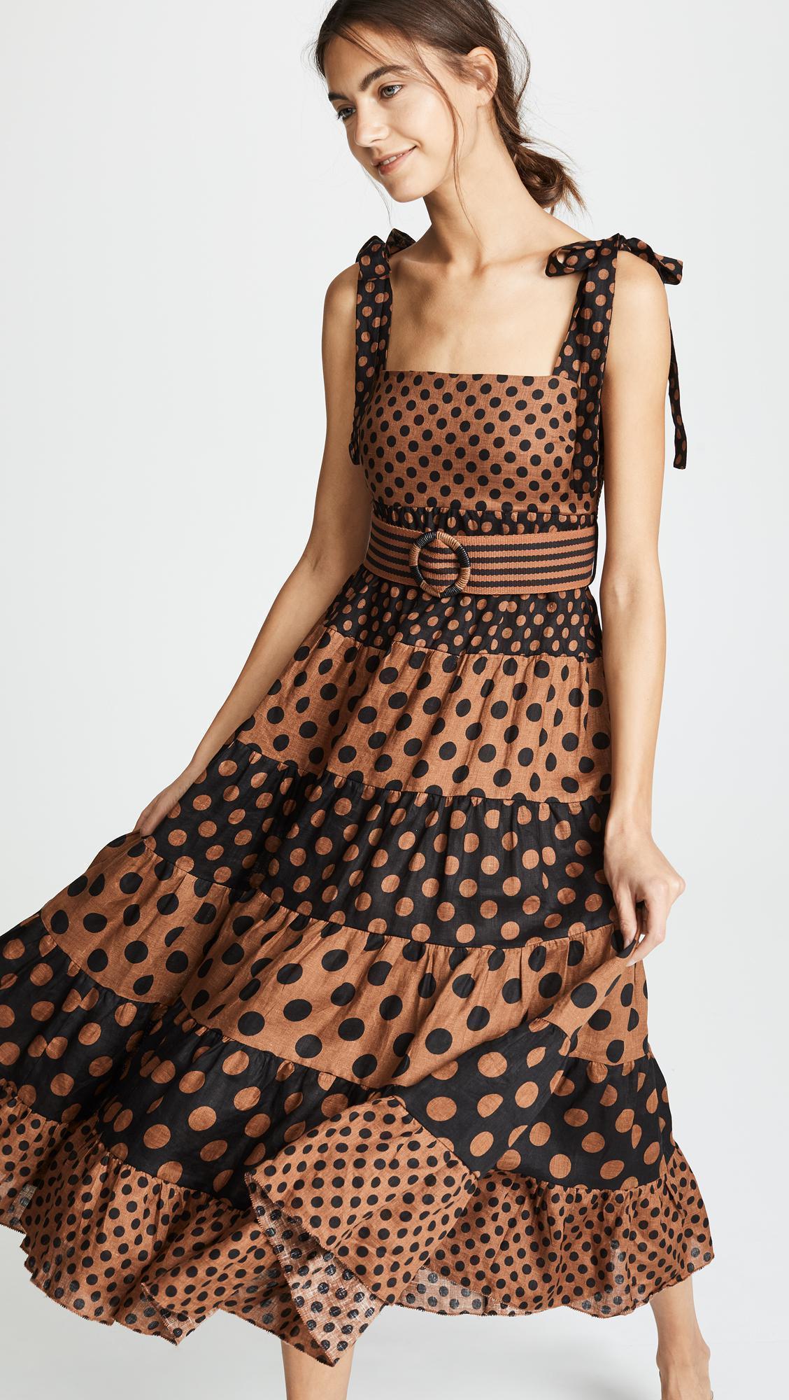 Zimmermann Juno Panel Midi Dress Print Size 0 / AU 8 photo 2