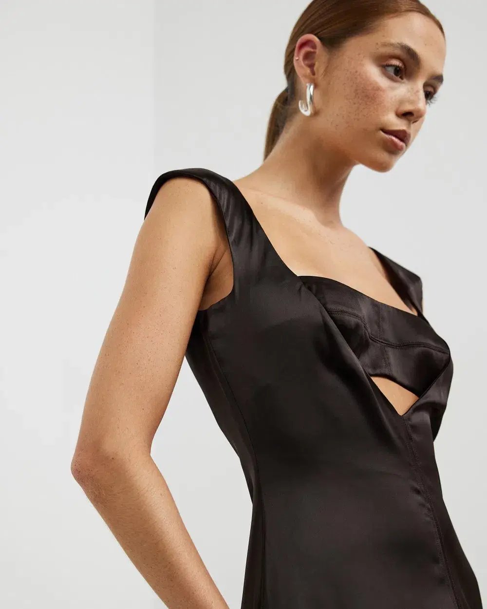 Camilla and Marc Sorrell Midi Dress Brown Size 8 photo 2