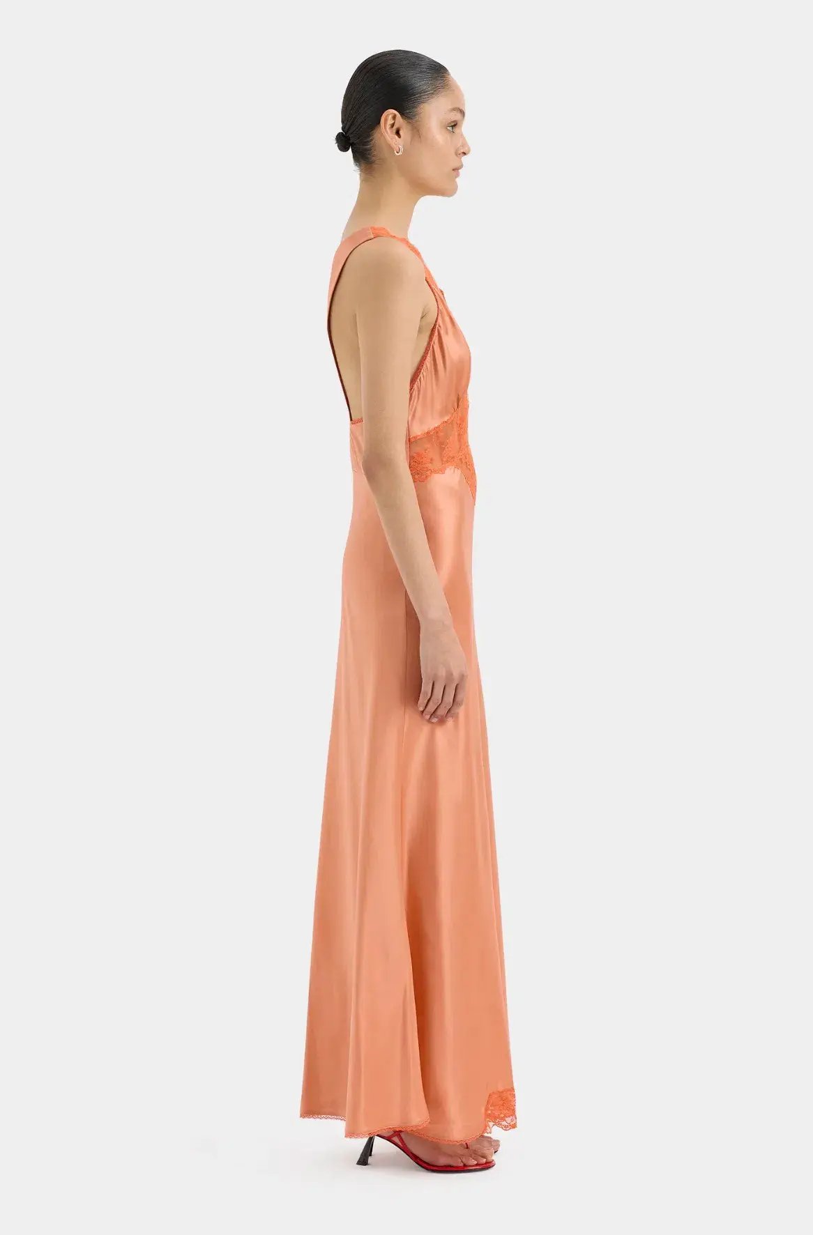 SIR The Label - Aries Cut Out Gown Peach Size 1 photo 2