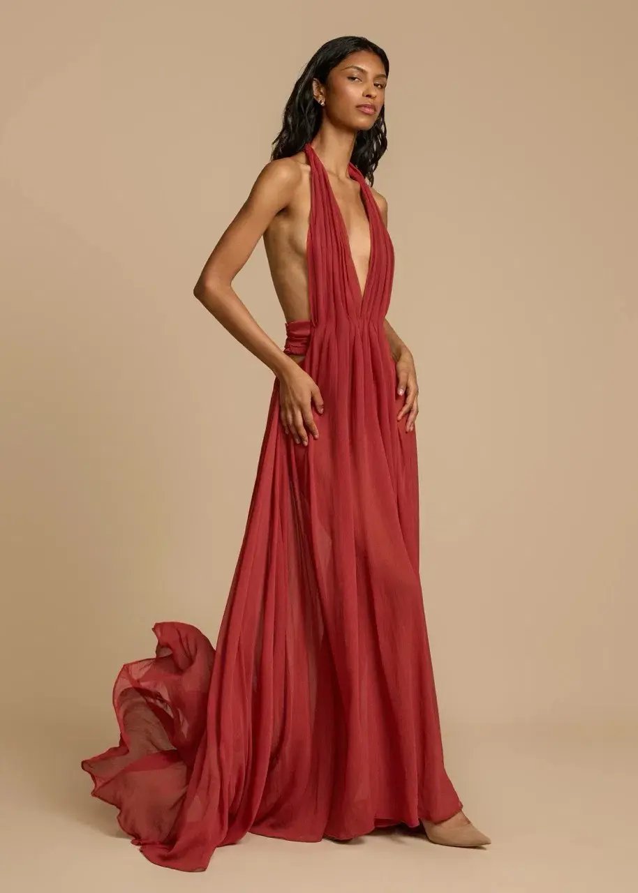 Arcina Ori Florence Dress in Red Size S / AU8 photo 3