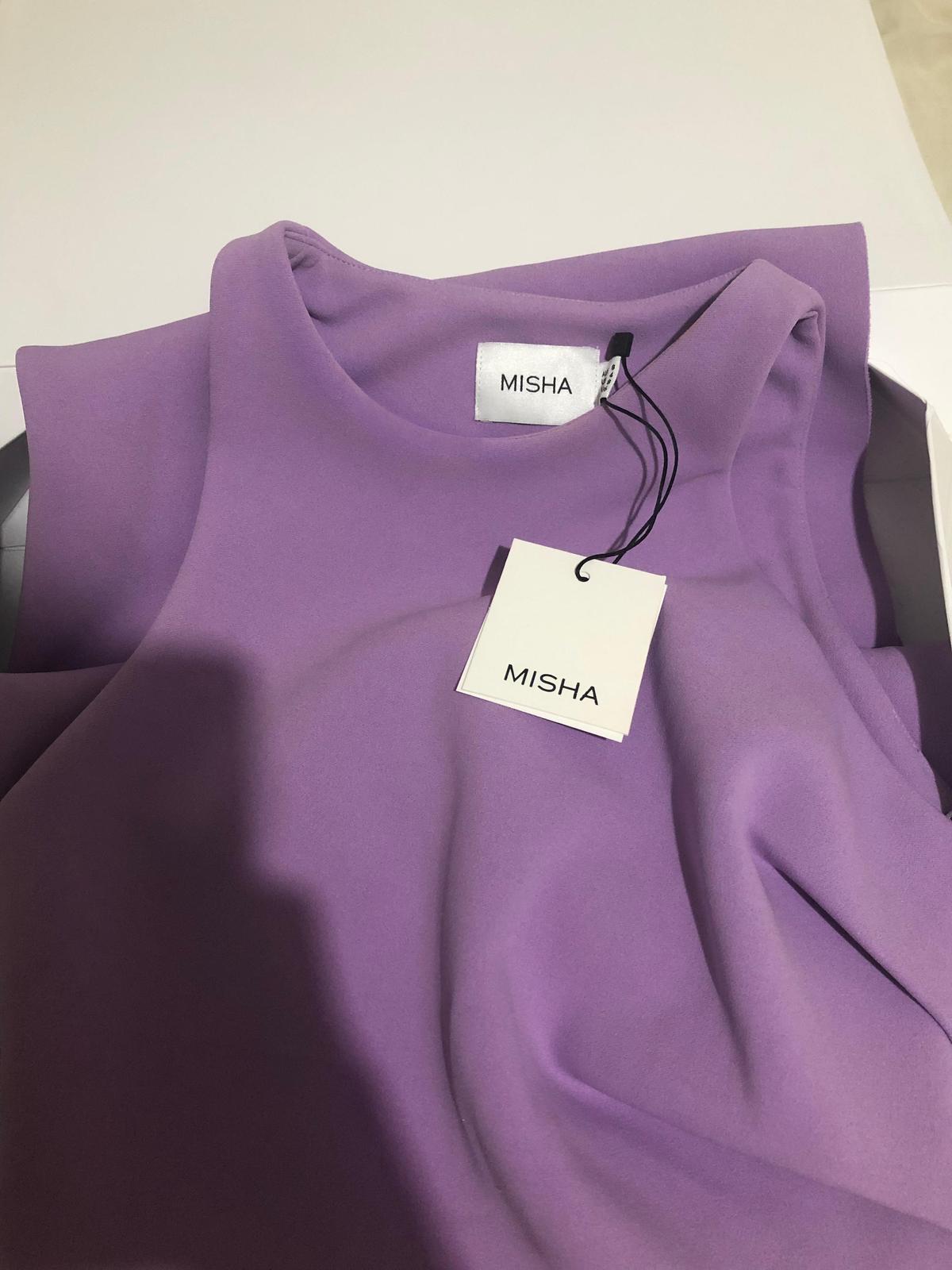 MISHA Ida Dress Lilac Size 8/S photo 3
