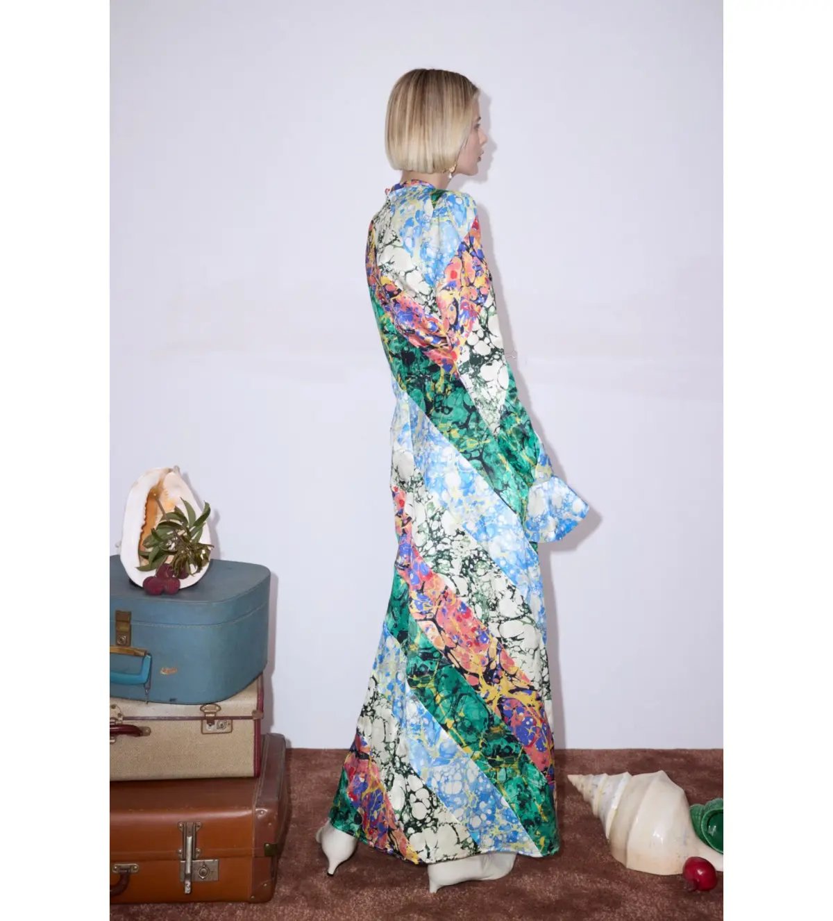 Alemais Sunburst Gown Multi Size 16 photo 2