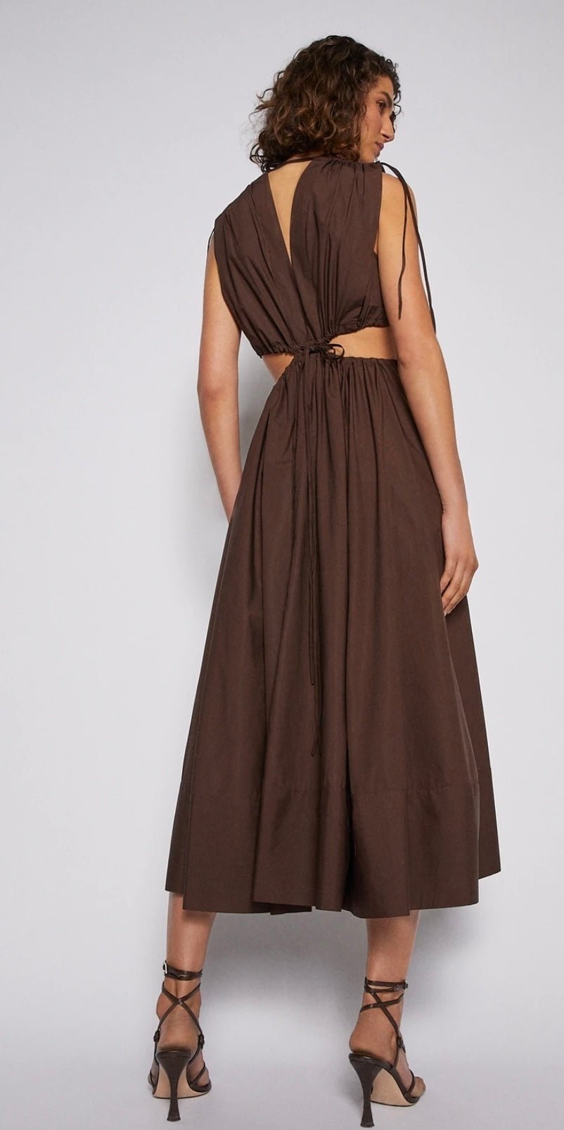 Scanlan Theodore Cotton Drawcord Dress photo 3