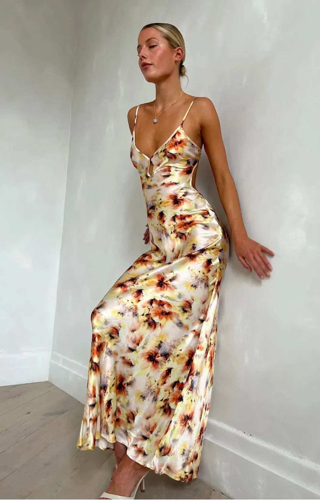 Bec And Bridge Cedar City Maxi Dress Floral Size 8 photo 3