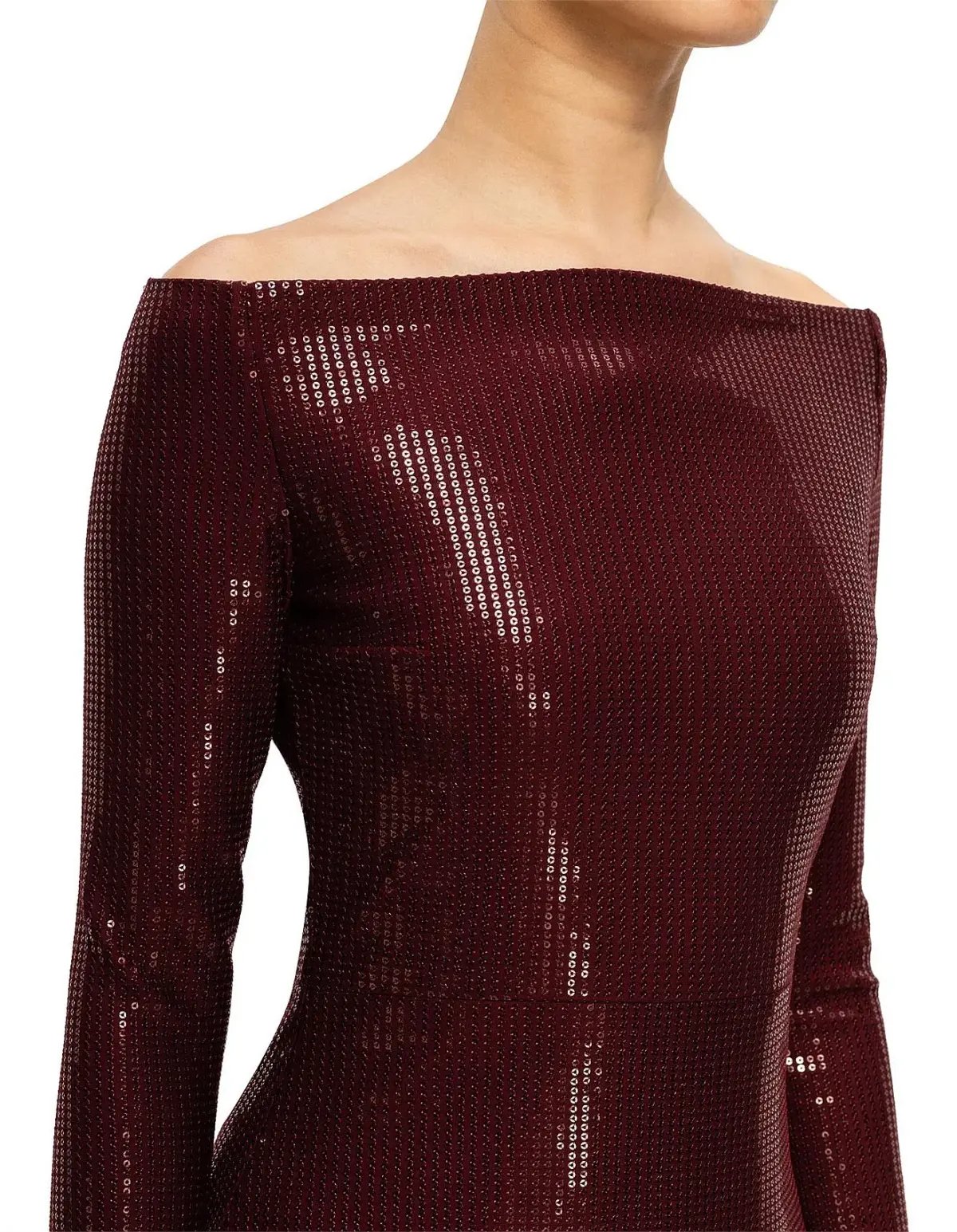 Solace London Ruby Maxi Dress Aubergine Size 16 photo 2