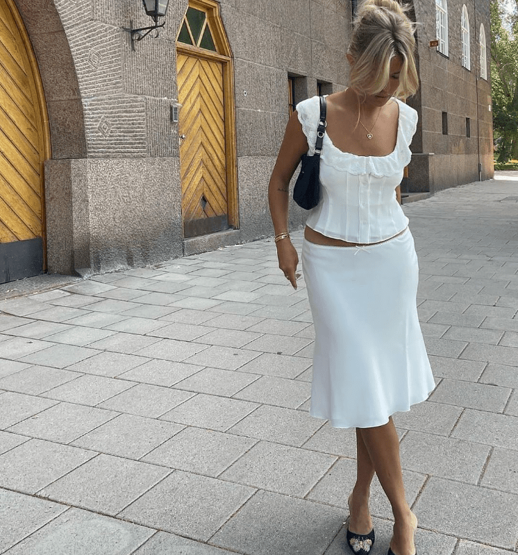 Guizio Paloma Set in White photo 4