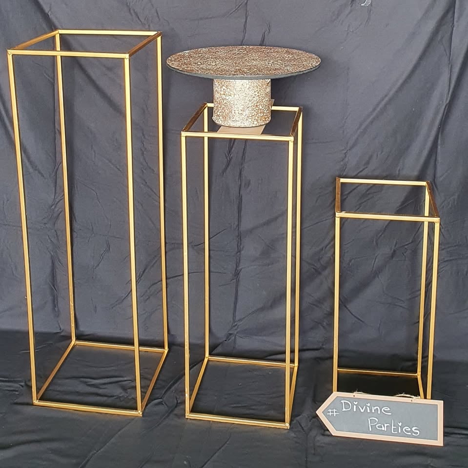 Party Hire Birthday Decoration Cake Smash White Plinths/Pillars/Cake stand photo 6