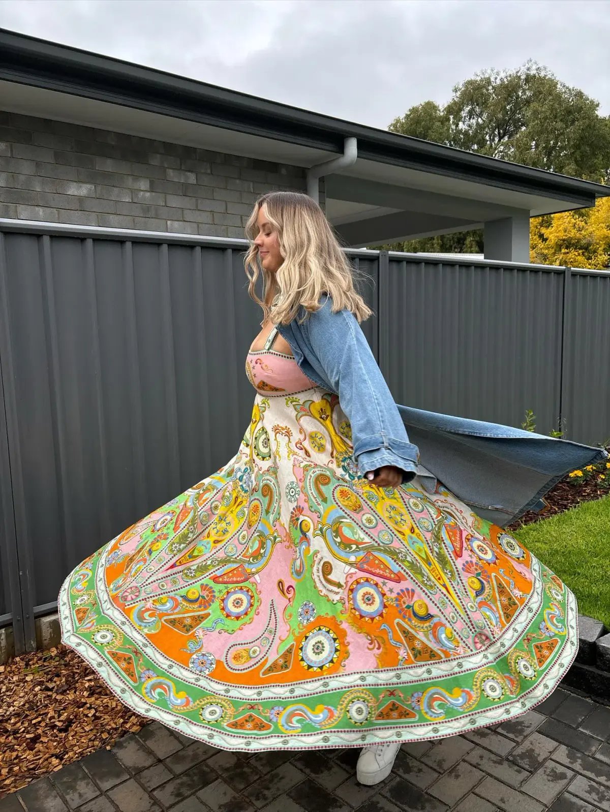 Alemais Pinball Sundress Multi Size 16 photo 5