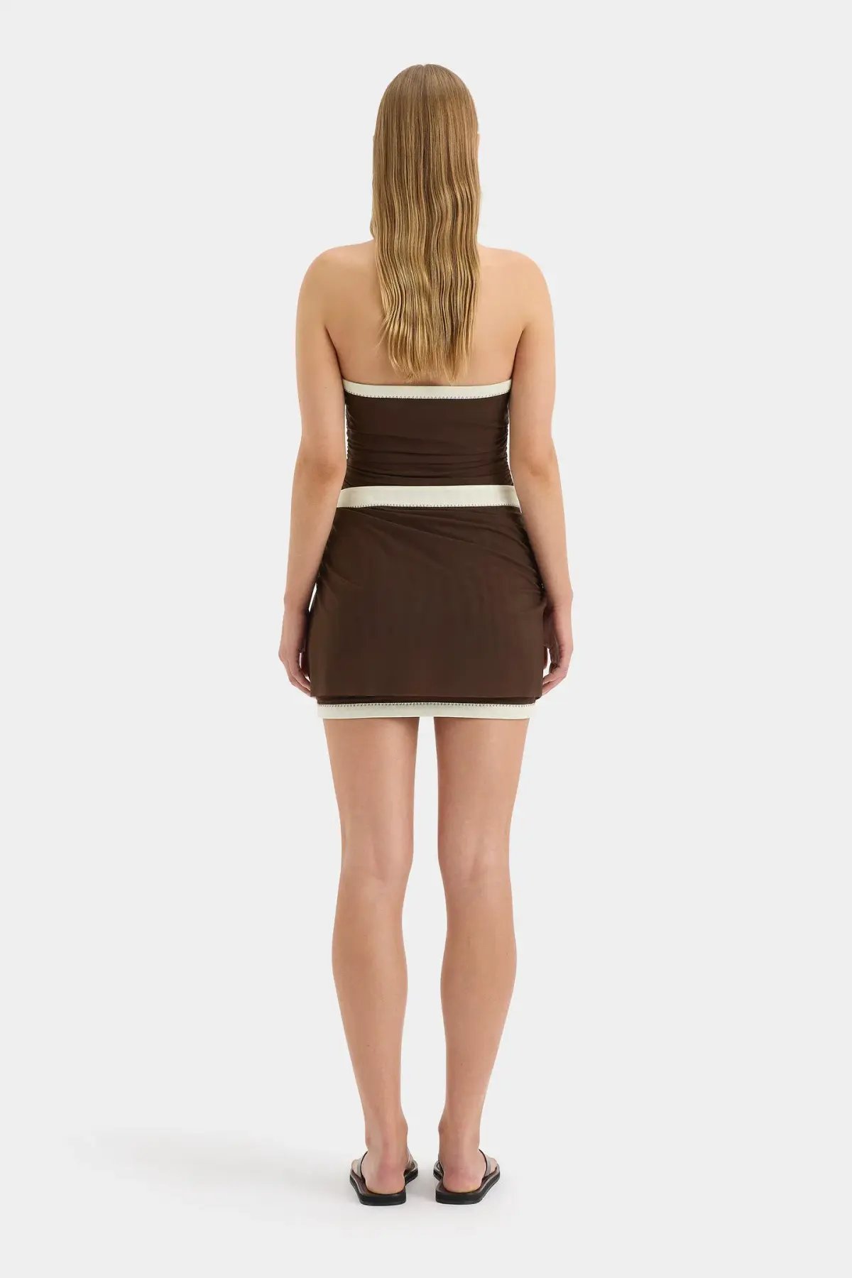 Sir the Label Jacques Mini Dress in Chocolate Size 1 (AU 8) photo 2