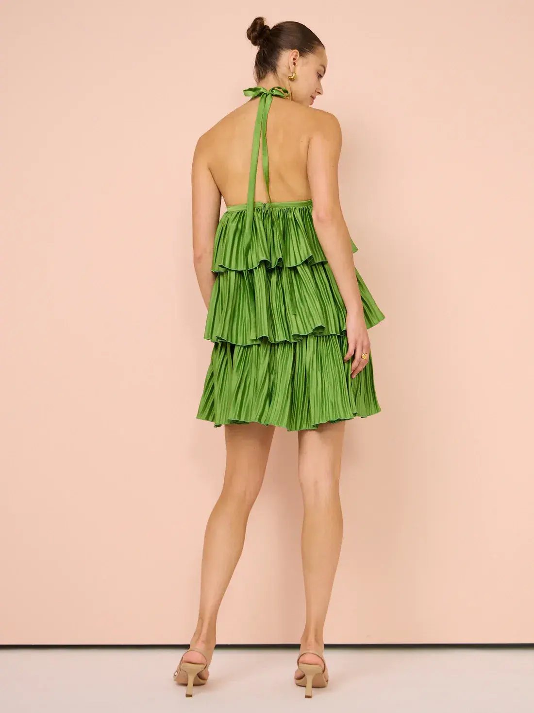 L'Idee Danse Mini Dress In Fern Size 10 photo 7