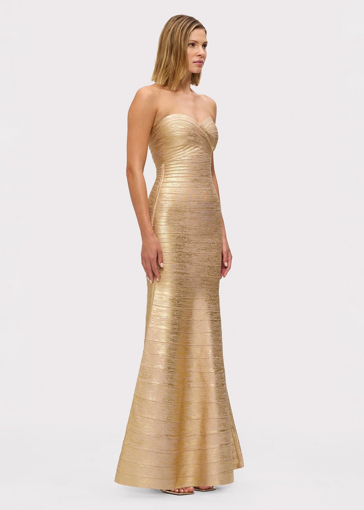 Metallic Sara Gown photo 2