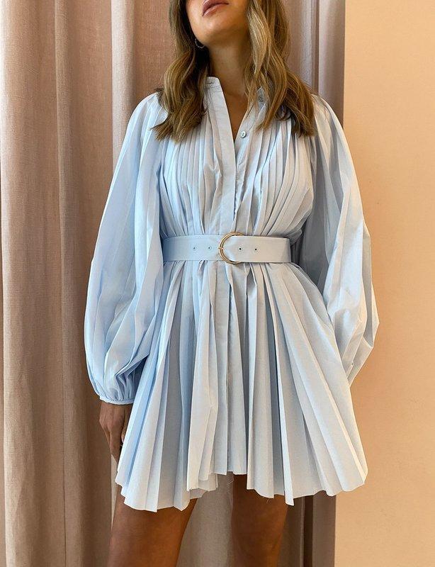 Acler Margot Dress - Powder Blue - Size 8 photo 6
