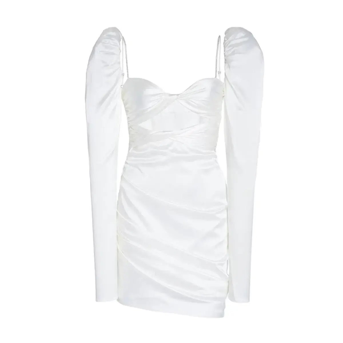 The Bar Twist Mini Dress Ivory Size AU 6 photo 4