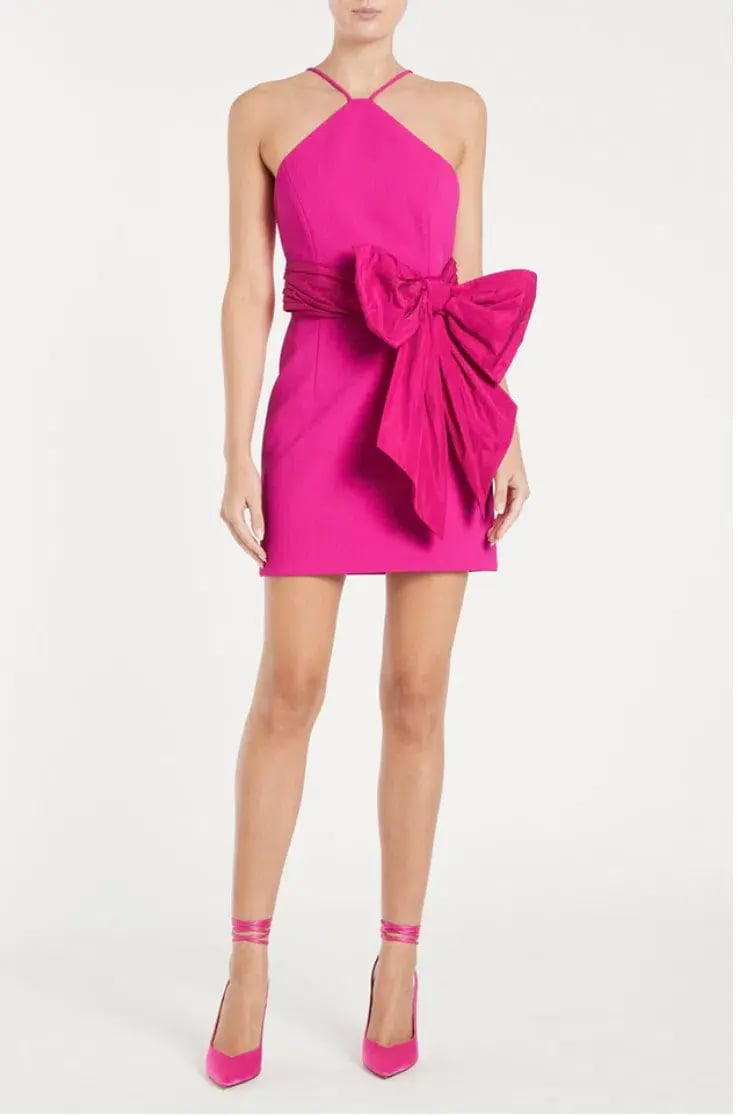 Rebecca Vallance Cupid's Bow Mini Dress Pink  Size 8 photo 2