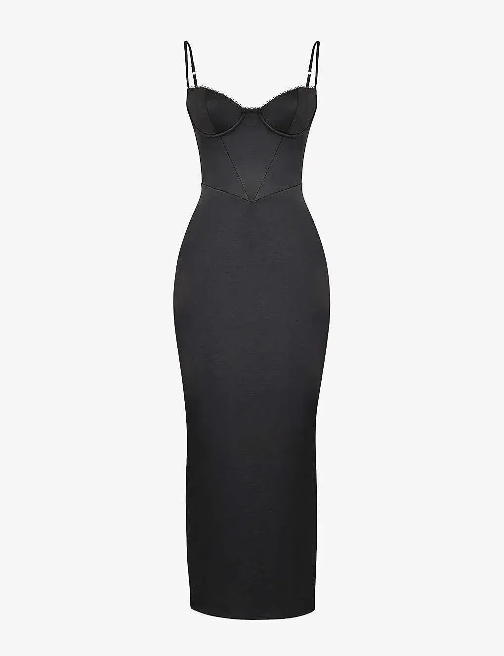 House Of CB Stefania Corset Maxi Dress Black Size XS / AU 6 photo 5
