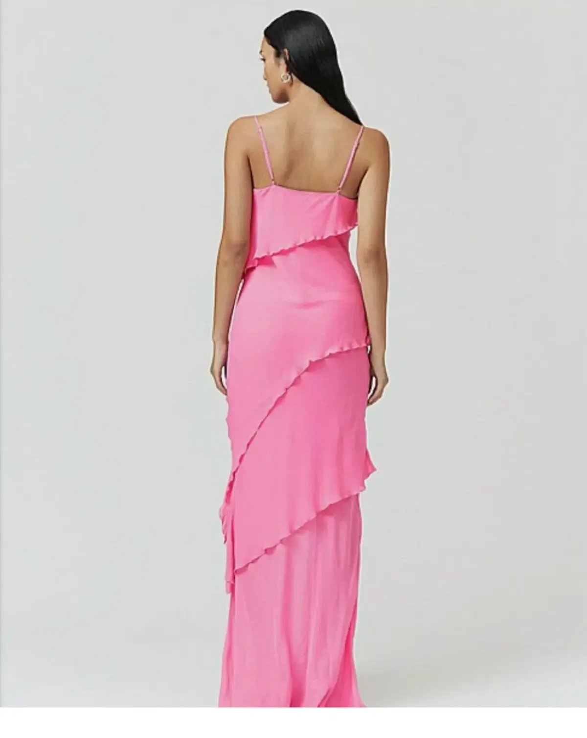 Suboo Tanya Strappy Cowl Neck Midi Dress Rose PInk Size S / AU 8 photo 3