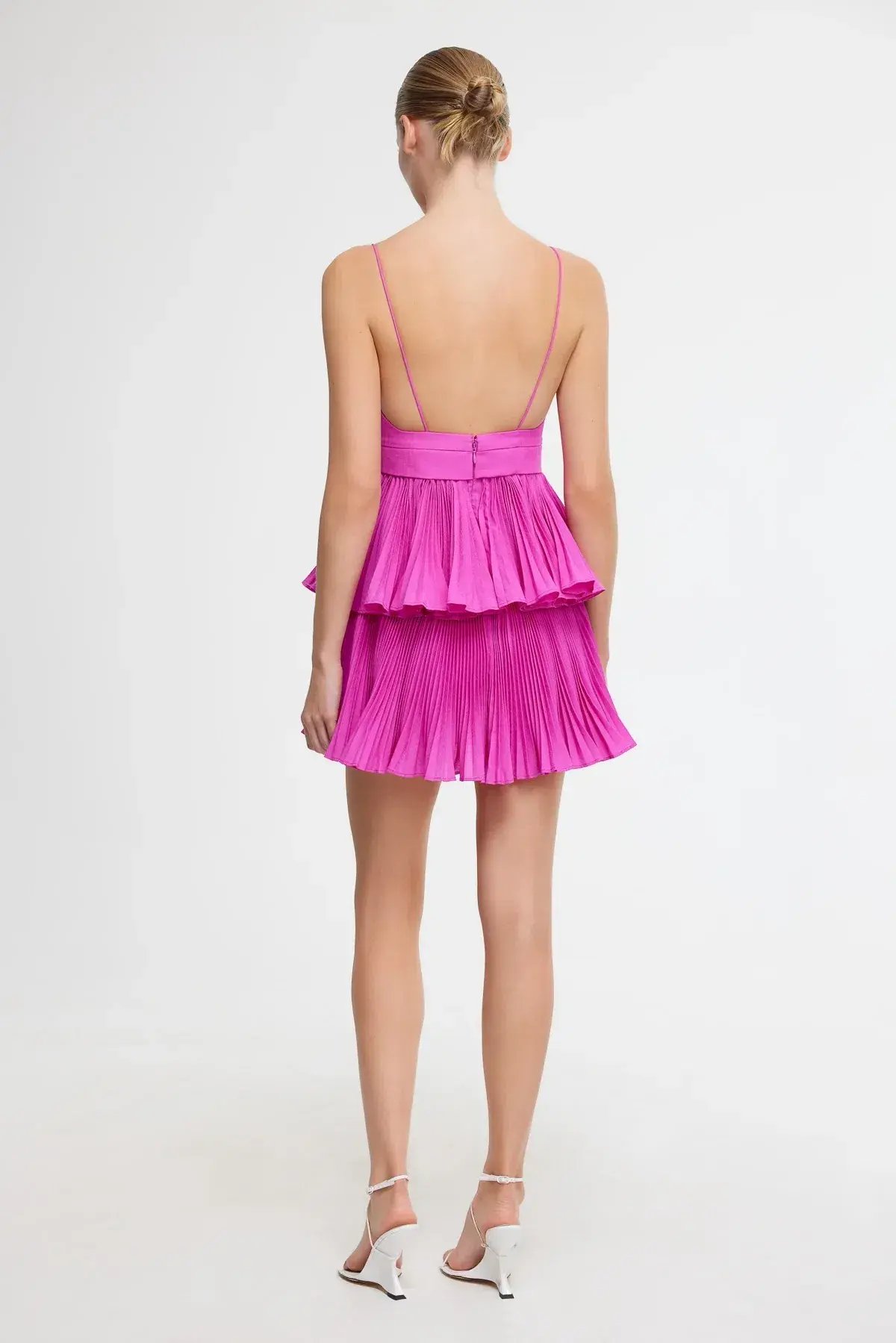 Acler Mini Dress Pink Size Au 6 photo 3