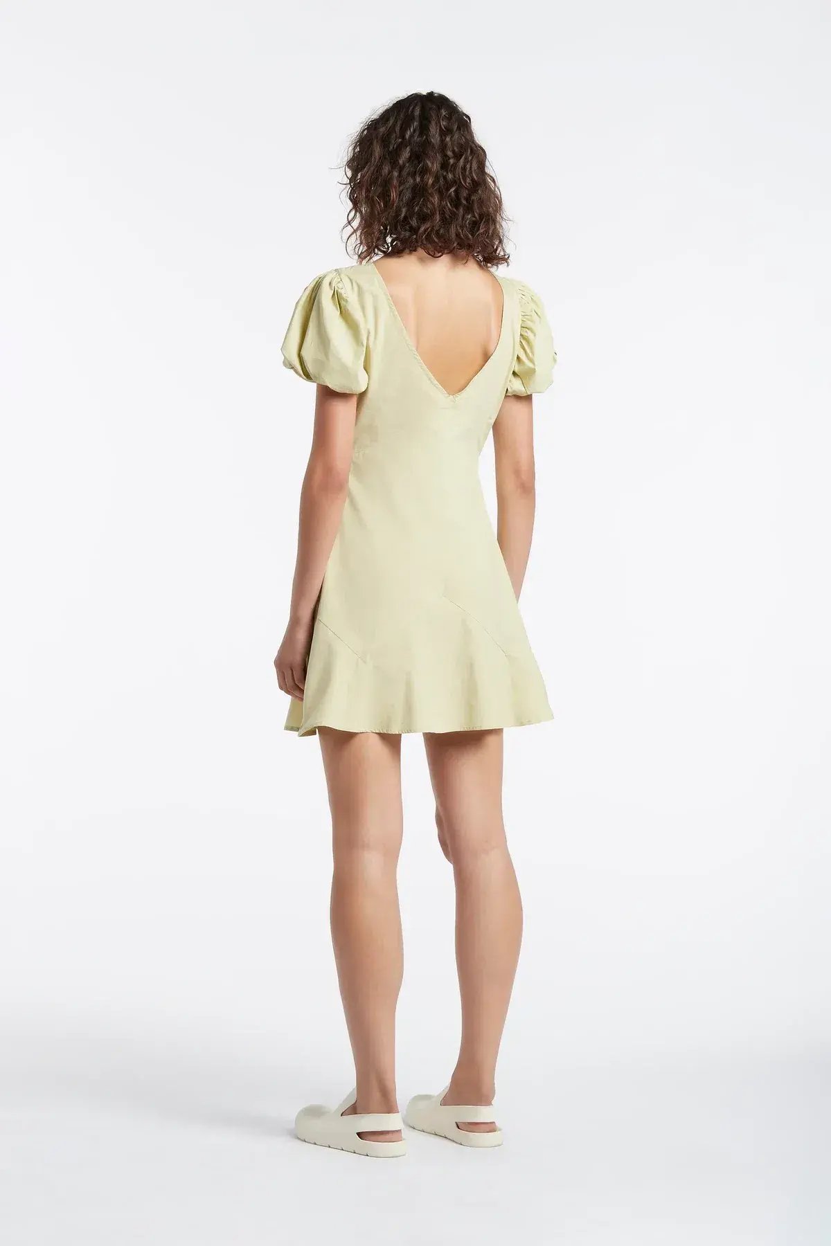 Sir the Label Mason Panelled Mini Dress in Pistachio Green Size 10 photo 2