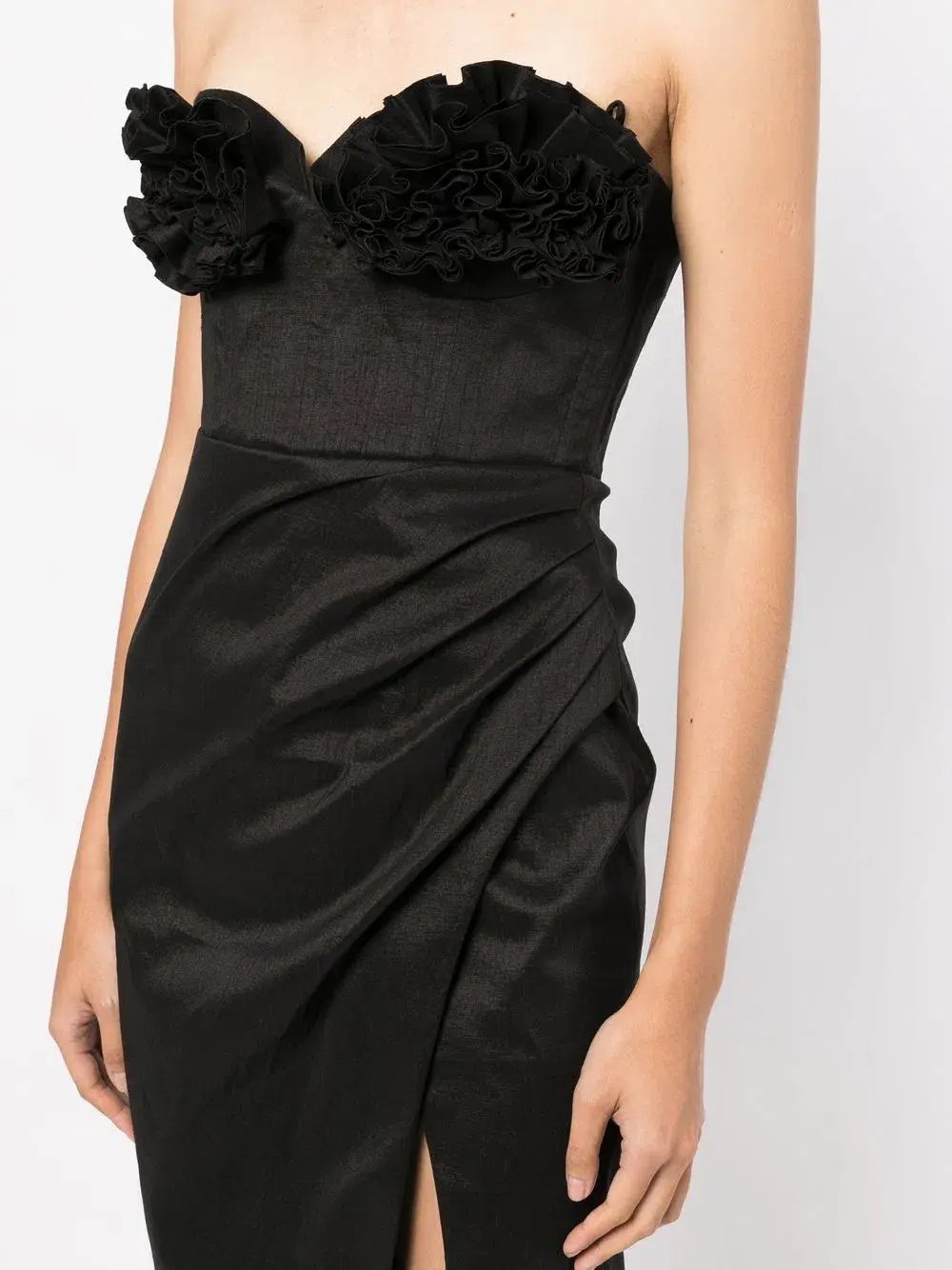 Rachel Gilbert Romy Dress Black Size 6 photo 2