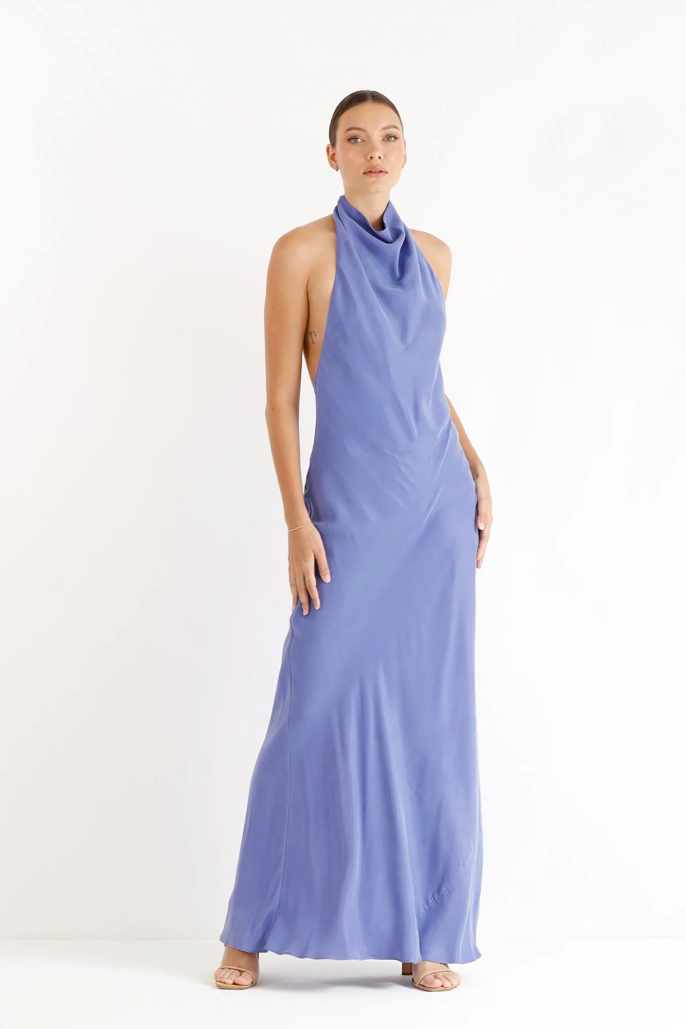 PASDUCHAS BY NIGHT MAXI DRESS - CORNFLOUR photo 6