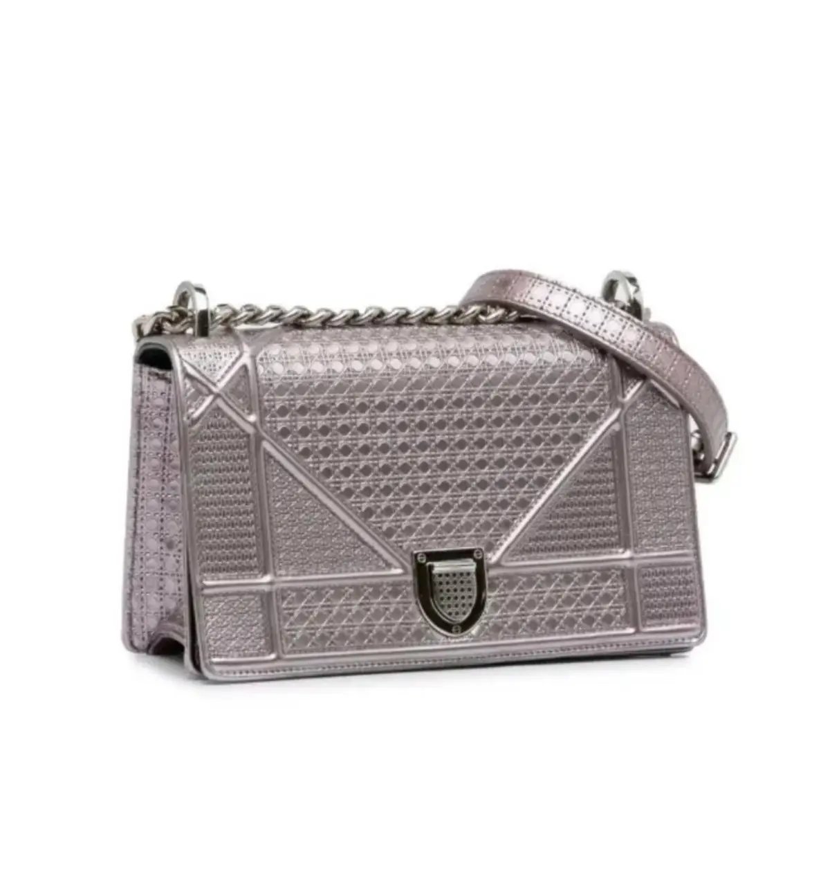 Dior Diorama Bag Silver photo 2