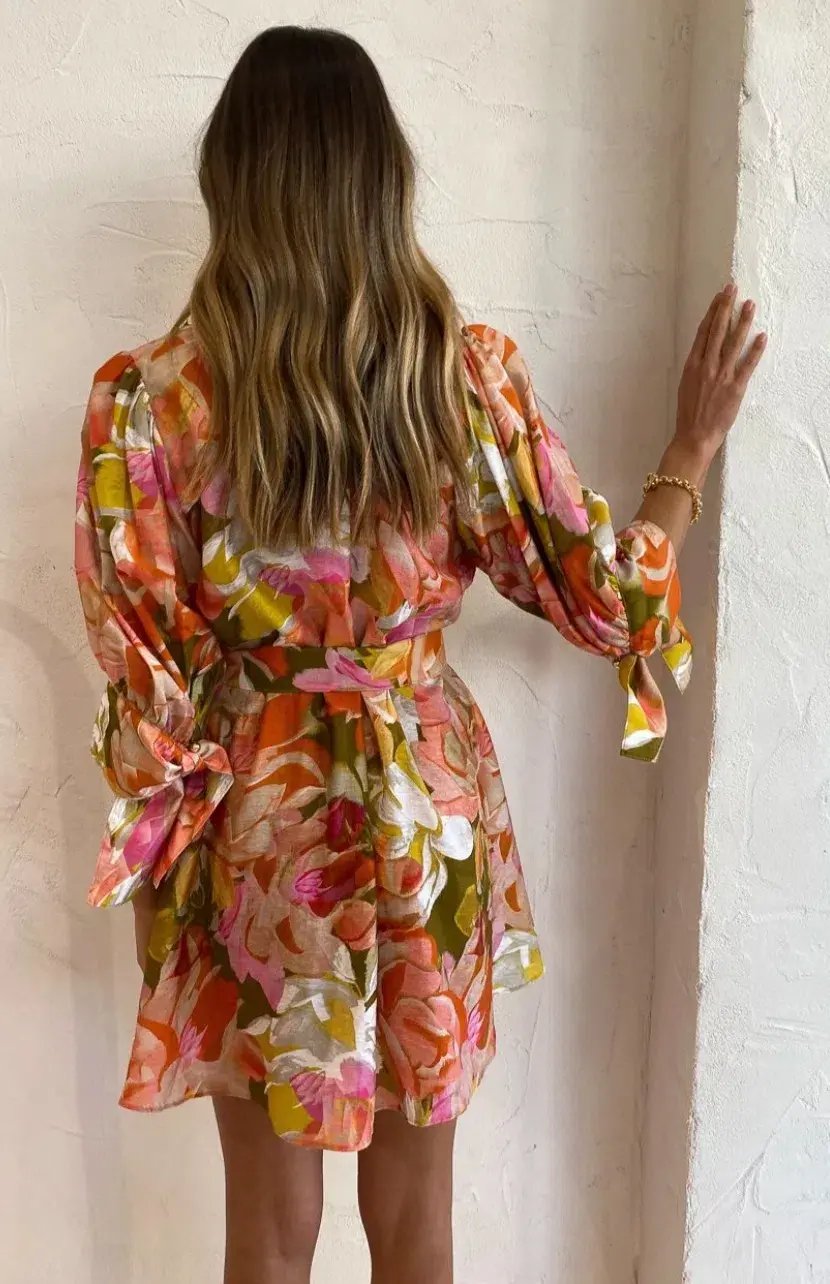 Acler Hendrix Dress Print Size 6 photo 7