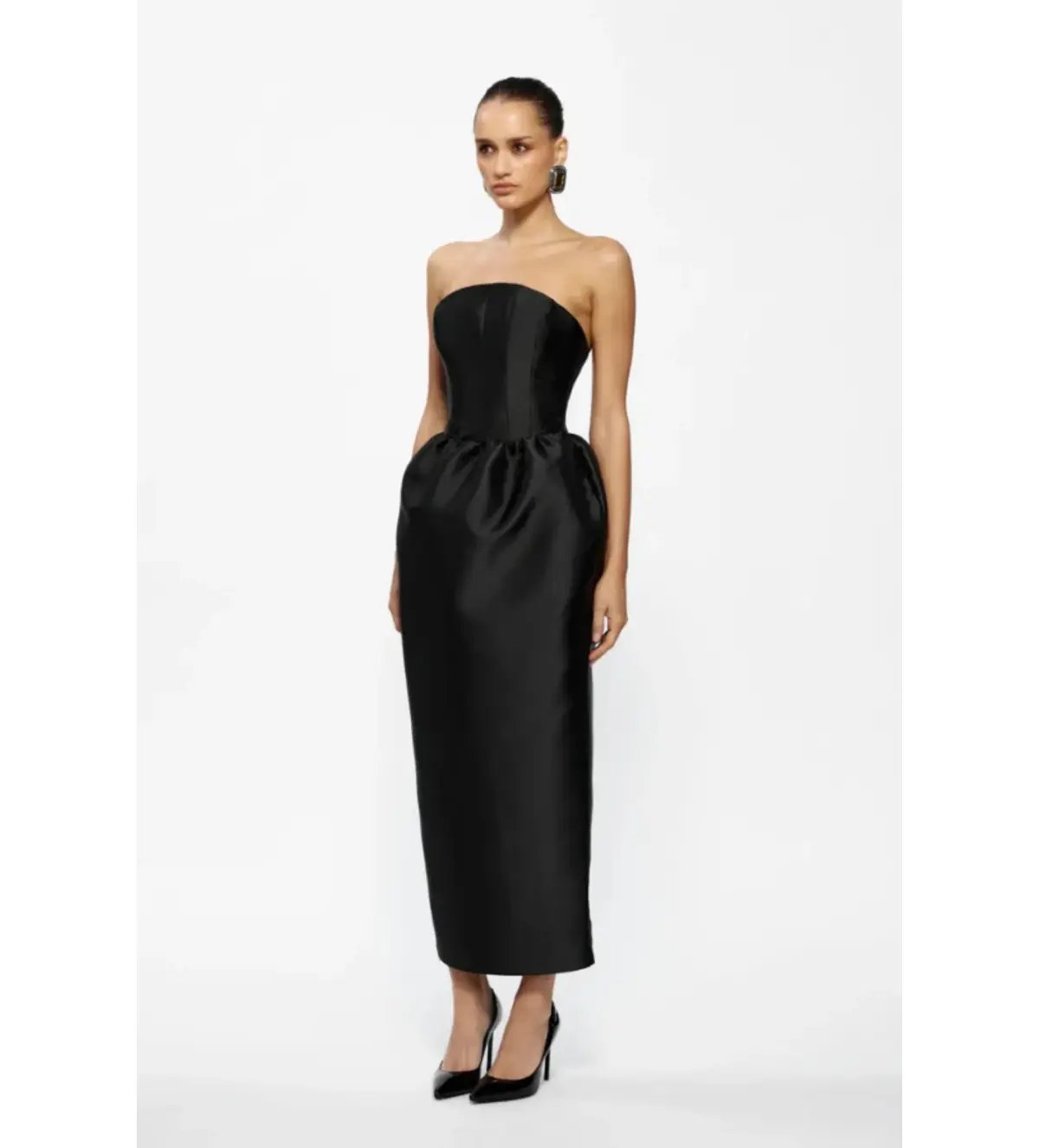 Effie Kats Lillia Dress in Black Size M/AU 10 photo 2