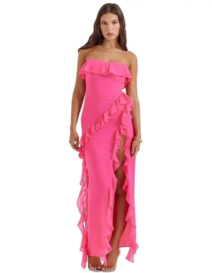 House of CB Sarina Dress Pink Size M/AU 10 photo 2