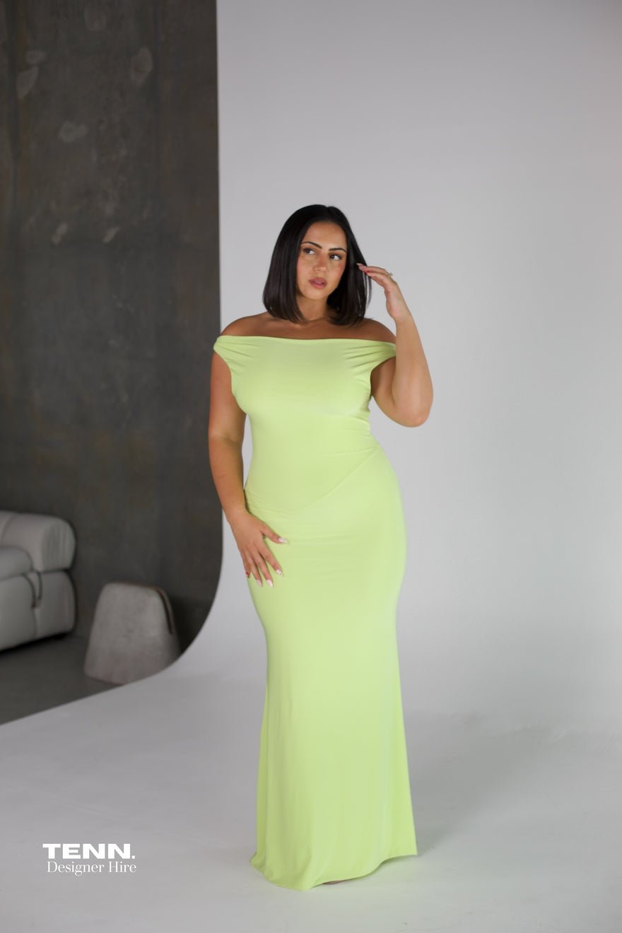 Natalie Rolt Bettina Gown - Citron photo 2