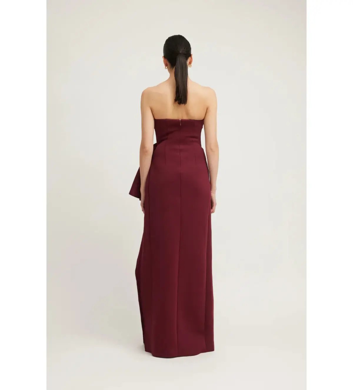 Tojha November Dress in Merlot Size AU 8 photo 4
