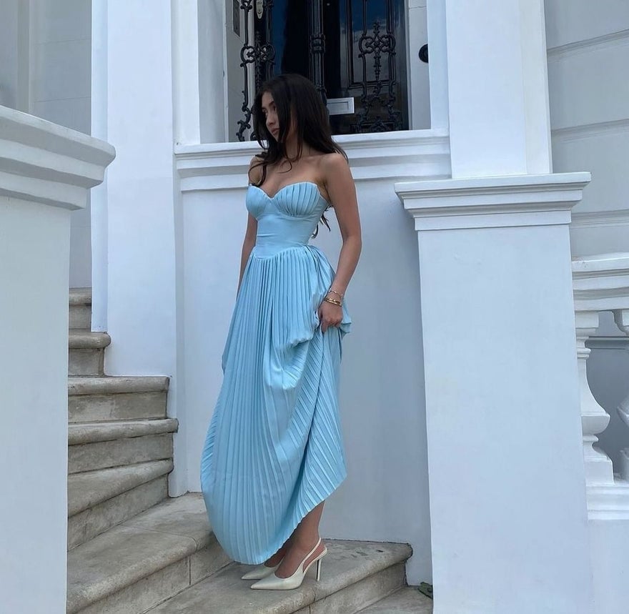 House of CB Marcella Pleated Maxi Dress photo 2