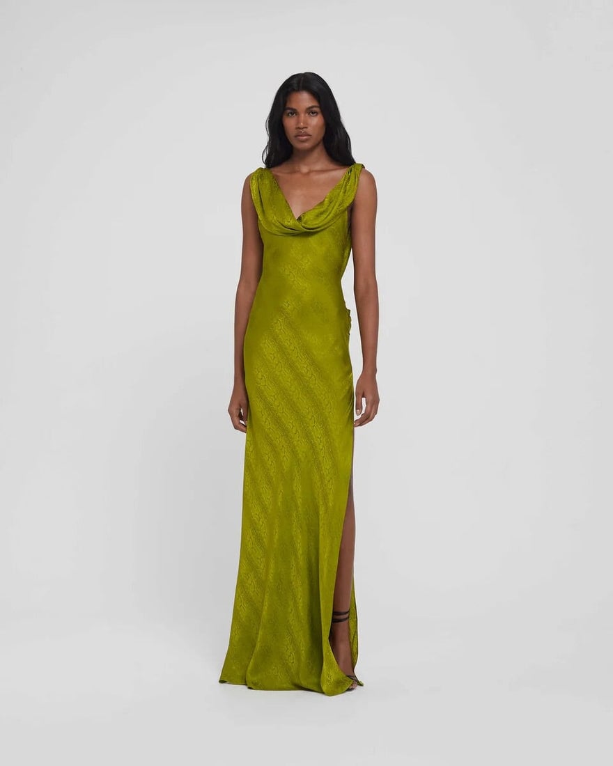 Rat & Boa Navarra Dress Lime photo 3