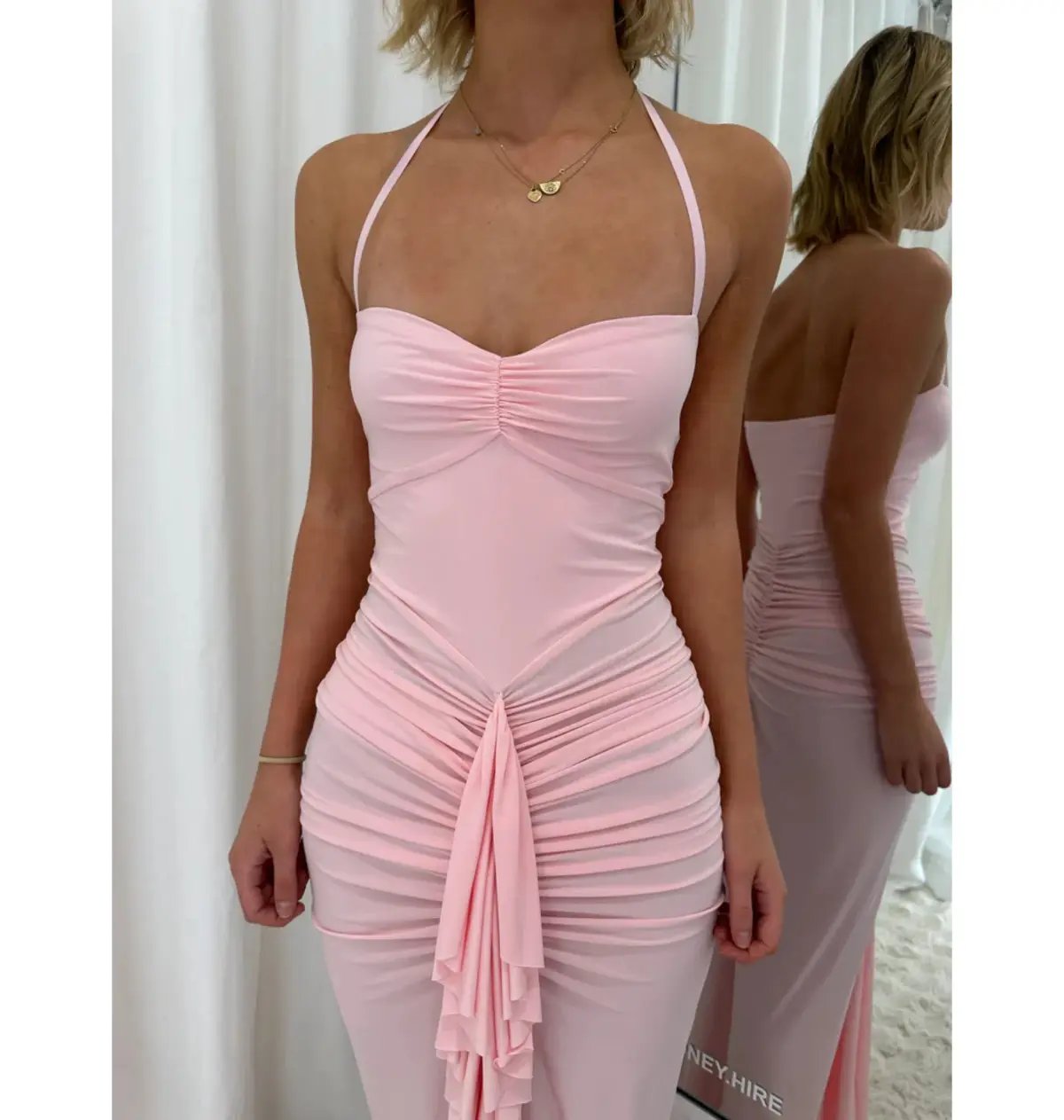Natalie Rolt Shontae Gown in Pink Size 3 / AU 12 photo 3