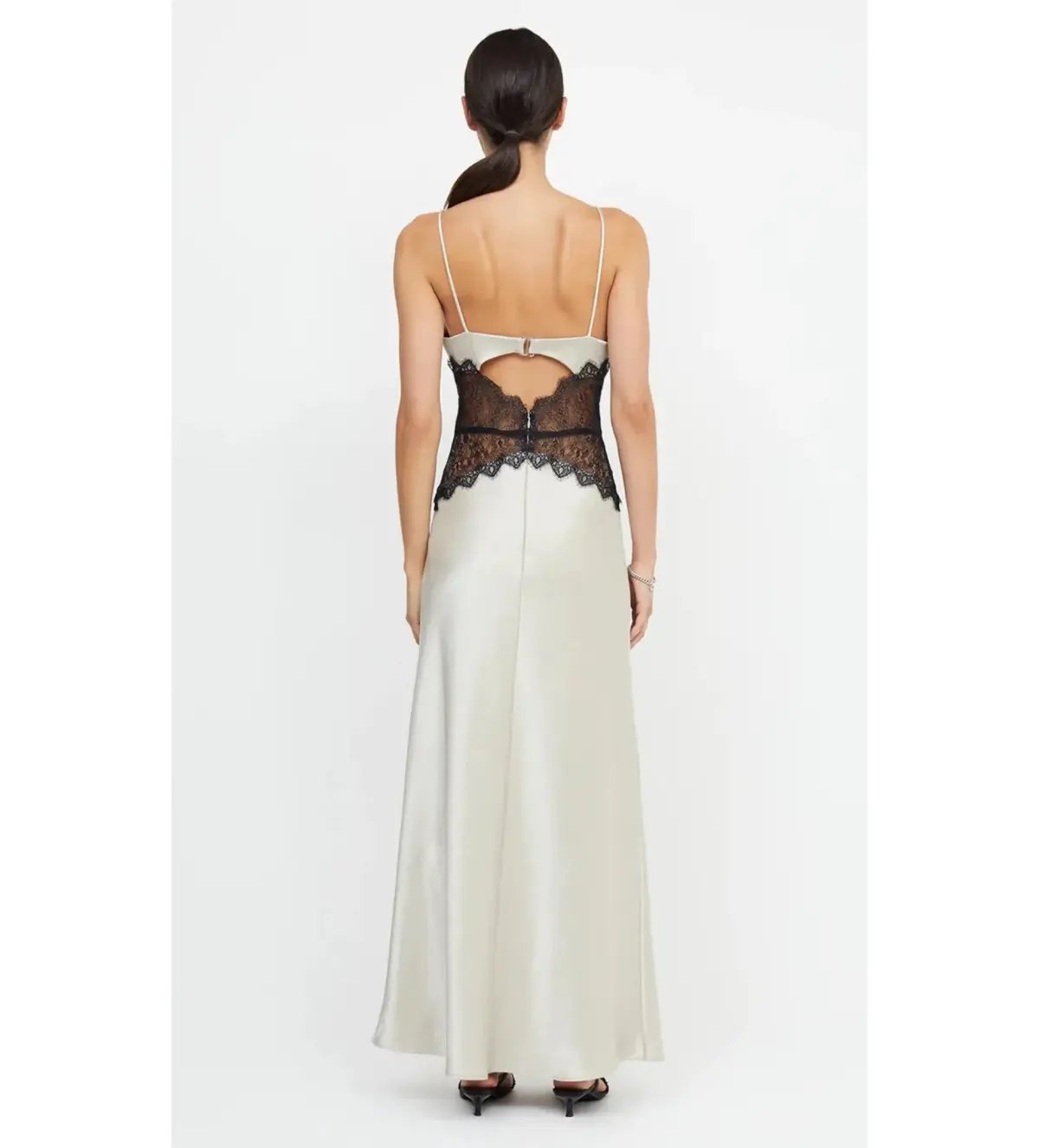 Bec and Bridge Camille Maxi Dress in Ecru Size 6 photo 3