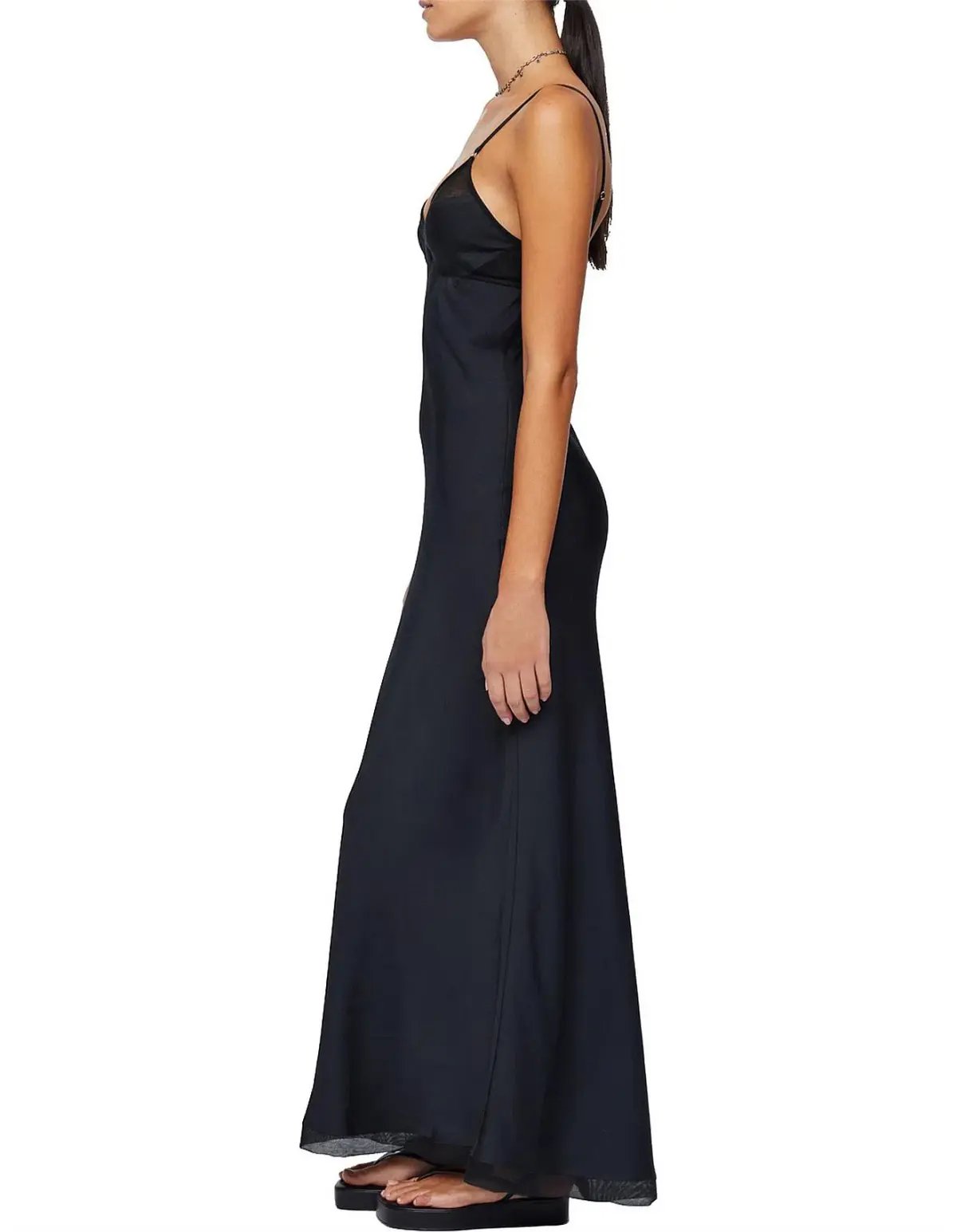 Bec and Bridge Joelle Maxi Dress Black Size 8 photo 2