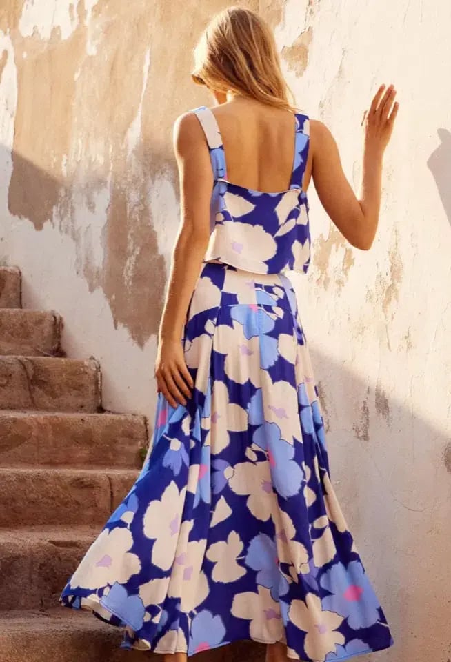Mister Zimi Betsy Set Blue Camellia Size 10 photo 2