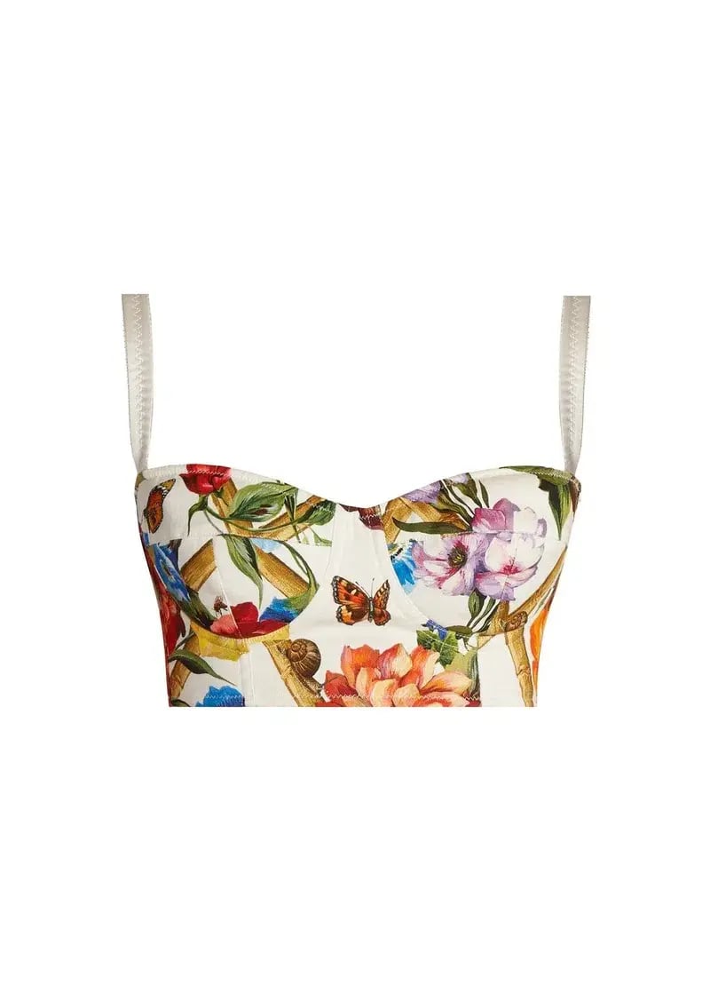 Dolce and Gabbana Bustier and Skirt Set Print Size 6 photo 3
