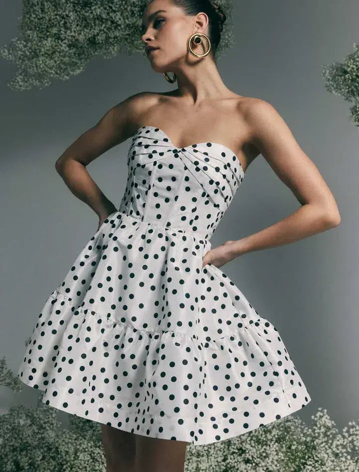Rebecca Vallance Delia Mini Dress Print Size 8 photo 4