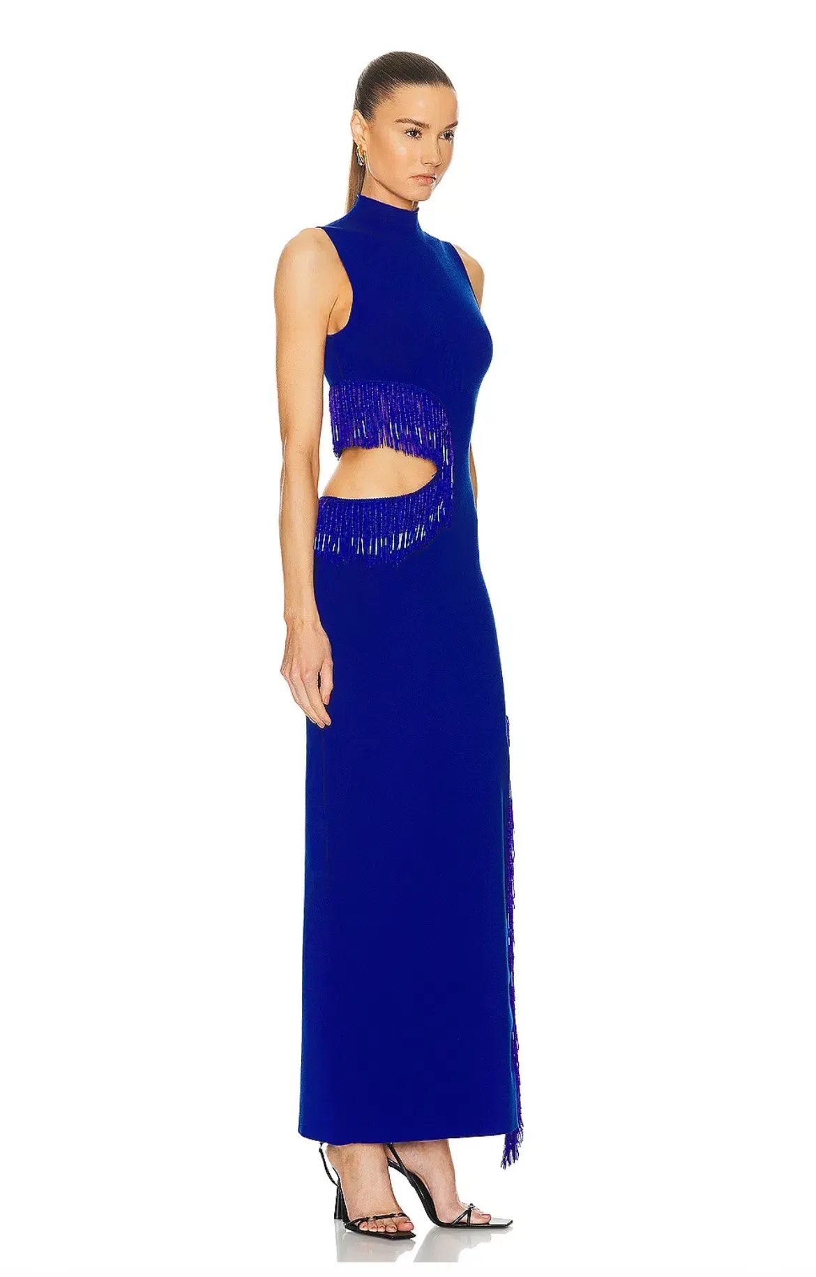 Galvan Beaded Nova Dress in Ocean Size S / AU 8 photo 2