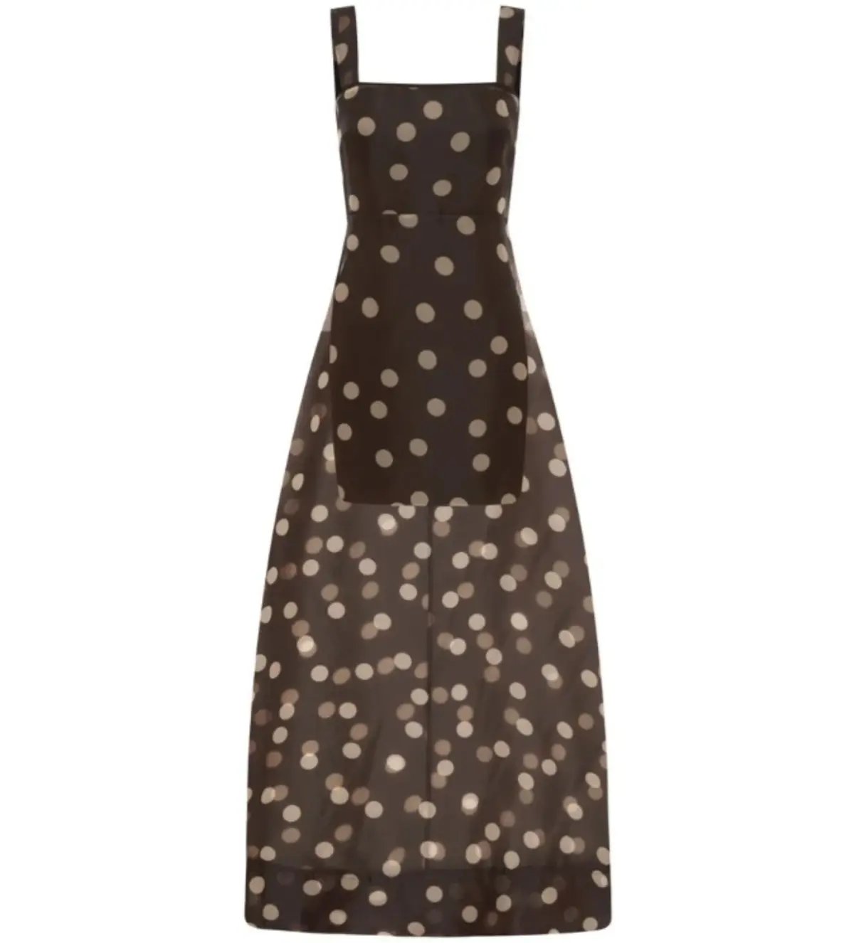 By Nicola Goldie Maxi Dress Chocolate Polka Size AU 6 photo 6