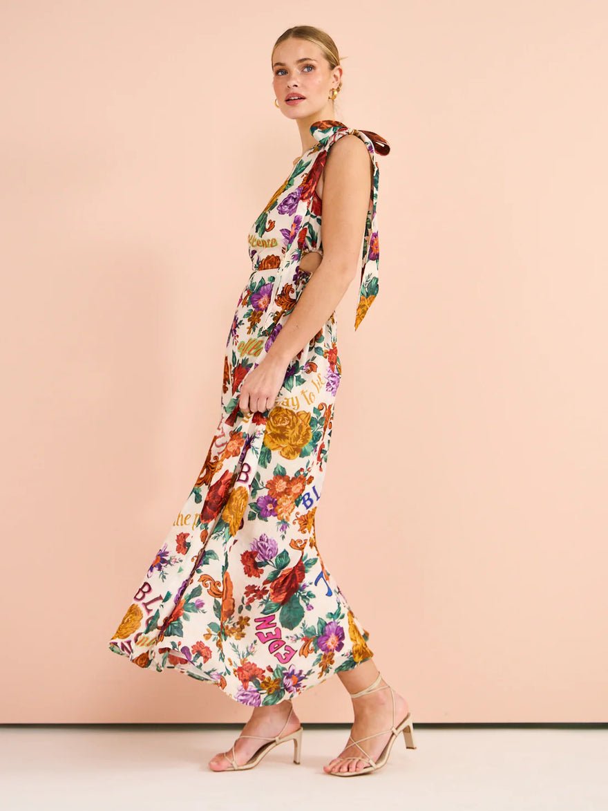 Kate Ford Palermo Tie Cut Out Dress photo 2